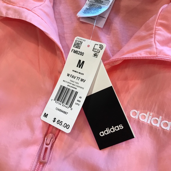 ADIDAS Pink Track Jacket - Picture 5 of 5